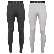 Heat Holders - Thermal Bottoms Base Layer for Men | Fleece Lined Long Johns