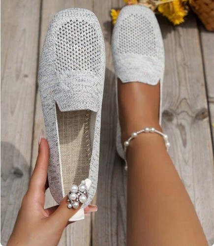 Women's Flats Shoes Ballet Ladies Slip on Square Toe Walking Casual Dress Shoes - Bild 23 von 28