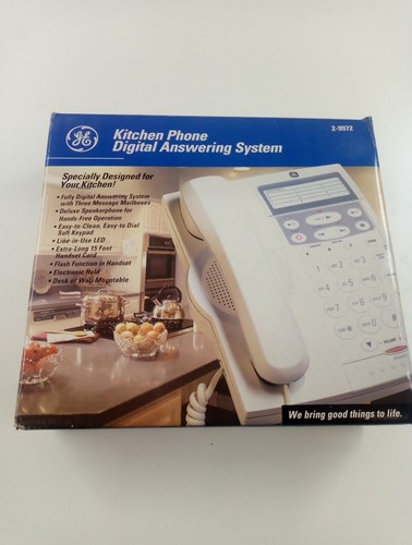 GE Kitchen Phone Digital Answering System
