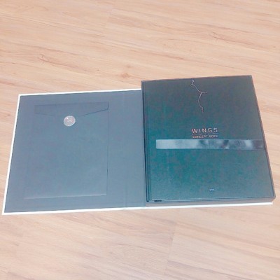 BTS Bangtan Boys The Wings Concept Book Kpop Rare No Lenticular
