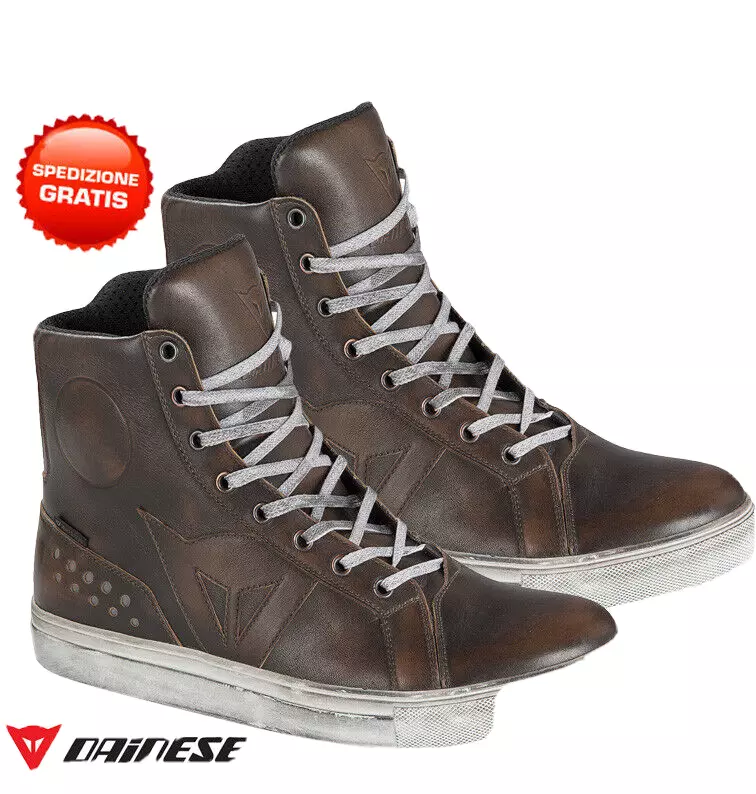 Shoes Motorcycle Dainese Street Rocker Wp Brown TG 41 Dark