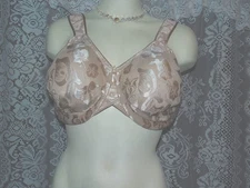NEW WACOAL 42dd CALLA LILY AWARENESS U-BACK SEAMLESS UNDERWIRE LINED BRA "TOAST"
