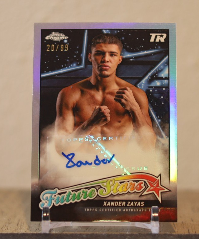 2024 Topps Chrome Boxing Future Stars Auto Xander Zayas /99