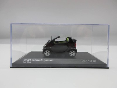 1/43 Minichamps Smart Cabrio Passion Minicar Black