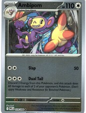 Ambipom - 079/094 Rare ME02: Phantasmal Flames Pokemon Reverse Holo