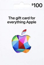 Apple Gift Card 100 Value - Everything Apple - US Nationwide - No Expiration