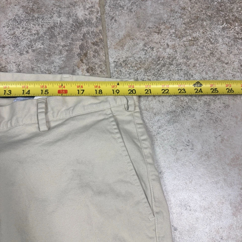 Pantalones Peter Millar Crown ME0B06 Hombre 40x35 Pima Algodón Frente Plano Caqui Foto 4 de 4