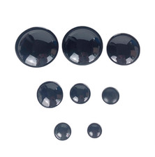 1pcs 20mm to 64mm Various sizes Subwoofer Dome PP Dust Cap Cover For Speaker new
