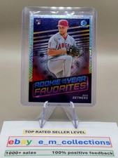 REID DETMERS 2022 Bowman Chrome 'Rookie Of The Year Favorites' MOJO Refractor RC