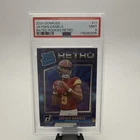 2024 DONRUSS RATED ROOKIE RETRO JAYDEN DANIELS RC # 11 PSA 9 MINT COMMANDERS