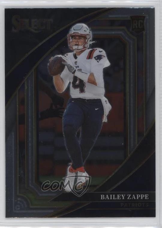 2022 Panini Select Suite Level Bailey Zappe #318 0b3