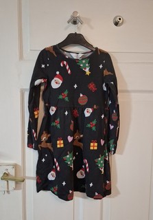 Kleid Mädchen Weihnachten H&M Gr. 122/128