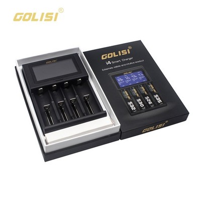 Golisi I4 Battery Charger 2.0A LCD Intelligent Charger For Li-Ion Battery Case