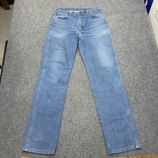 Vintage USA Wrangler Jeans Men s 33x34 13MWZ Cowboy Cut Blue Fade