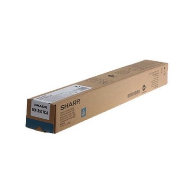 SHARP Toner MX-31GTCA Cyan für MX-2301 2600 3100 4100 4101 5000 5001, OVP B-Ware