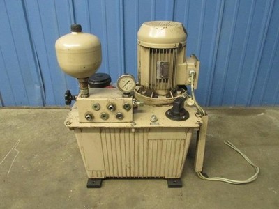 Hydraulik-Technik Hydraulic Power Unit Pump 11.62 GPM 2000 PSI 44 L/min 3 HP