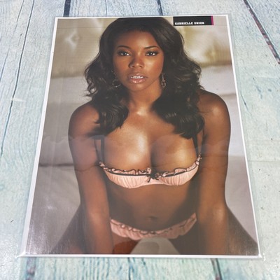 2005 Sexy Gabrielle Union Hot Body Vintage Print Ad/Poster Pinup Art Magazine Pg