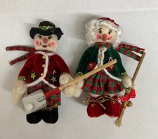 World of Miniature Bears  832-SET By Theresa Yang 3.25" Jack  JillFrost