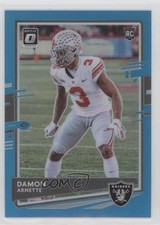 2020 Panini Donruss Optic Rookies Aqua Prizm 150/299 Damon Arnette #106 0s55