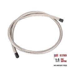 Stainless Steel Braided Fuel Line Hose AN-4 AN4 AN04 308