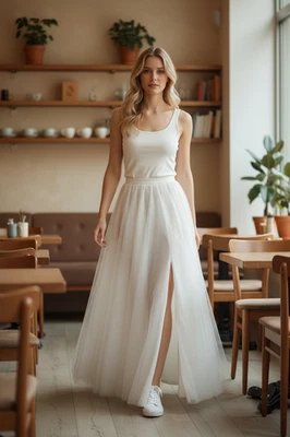 Brautrock/Glitzerrock/Brautkleid/Tüllrock 2026/Gr. 36 - 50 - Bild 1 von 3