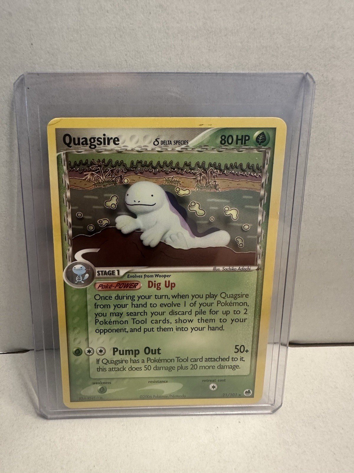 Quagsire (Delta Species) 21/101 Dragon Frontiers Regular