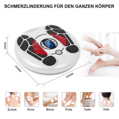 Medic Durchblutungsstimulator mit EMS & TENS - Schmerzlinderung bei Waden, Füßen