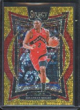 2024-25 Panini Select JONATHAN MOGBO #87 RC Rookie Fast Break Gold Disco /10 SSP