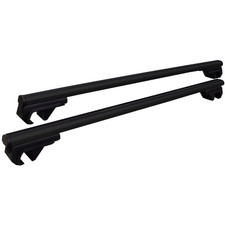 Dachträger Relingträger Mercedes GLK ab Baujahr 2008 Alumium schwarz 110cm Dachträger Relingträger Mercedes GLK ab Baujahr 2008 Alumium schwarz 110cm