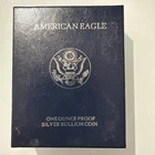 1995 American Eagle Silver Proof Dollar BOX CASE Certificate of Authenticity