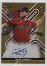 2022 Topps Finest Gold Refractor 31/50 Tyler Gilbert #FA-TY Auto 9hx