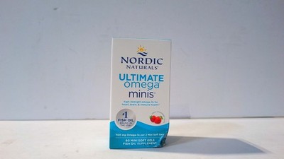 Nordic Naturals Ultimate Omega Minis 60 Mini Gels 1120mg - Exp: 2028