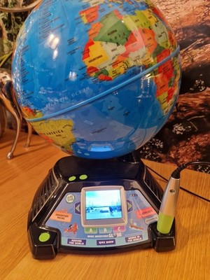 LeapFrog Magic Adventures Globus interaktiver sprechender Weltglobus + Stift