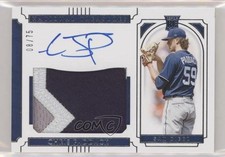 2019 National Treasures Rookie Material Signatures 2 8/75 Chris Paddack Auto 5w7