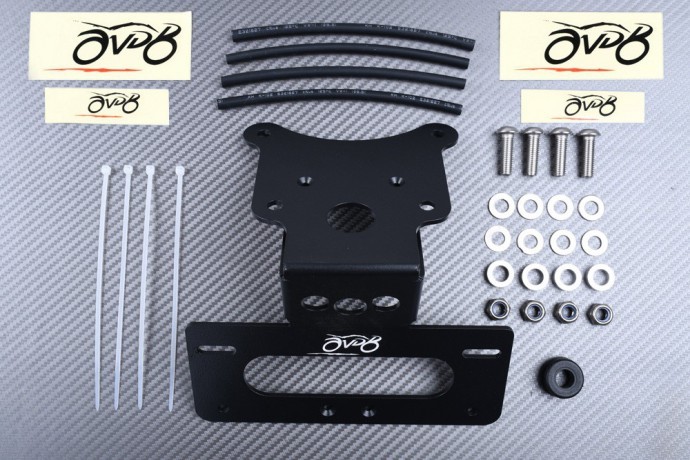 Support de plaque Kawasaki Z900RS Cafe aluminium usiné de haute précision