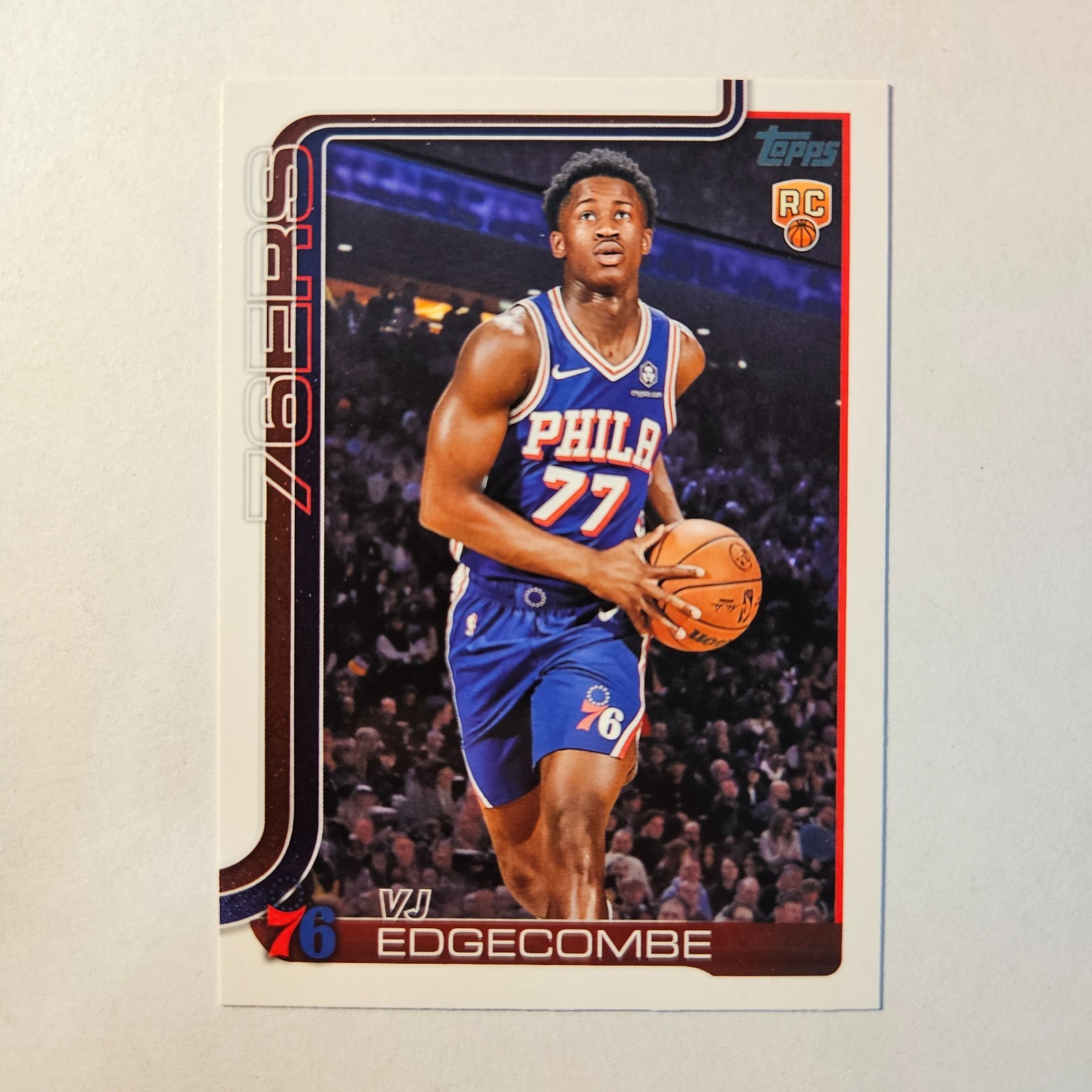2025-26 Topps - VJ Edgecombe #203 (RC) Rookie 76ers