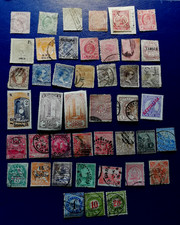 Alte Briefmarken aus vielen Ländern Old stamps many countries sellos antiguos