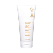 SPF 50 Baby Sunscreen, 6 Oz.   Safe, Natural Mineral Sun Cream For Babies