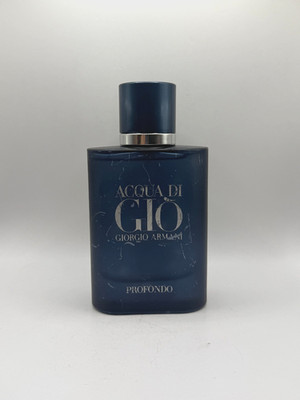 Giorgio Armani Acqua Di Gio Profondo EDP 2.5 oz 75ml Unbox Scratches See Picture