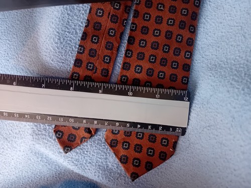Vintage Silk Tie Carnaval. - Picture 4 of 8