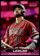 2024 Topps Stadium Club Jordan Lawlar #12 Pink Foil Parallel RC Diamondbacks