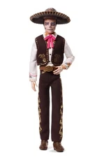 Barbie Signature 2025 Dia de Muertos Ken JBJ06 New in Shipper