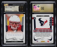 2011 Panini Prestige Rookie JJ Watt #244 CGC 10 Pristine Rookie RC