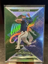 2025 Panini Crusade- Green # 68 Jack Leiter Numbered 024/249 Texas
