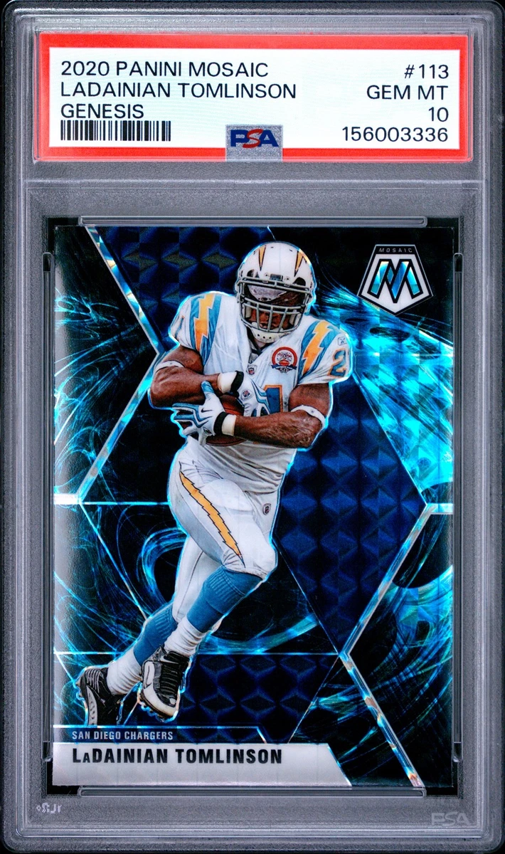 LaDainian Tomlinson Football Grade 10 Sports Trading Cards for