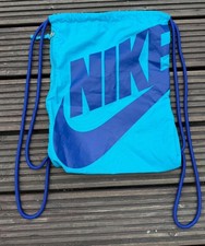 Nike canvas drawstring bag retro vintage football arsenal 90s boot shoe backpack