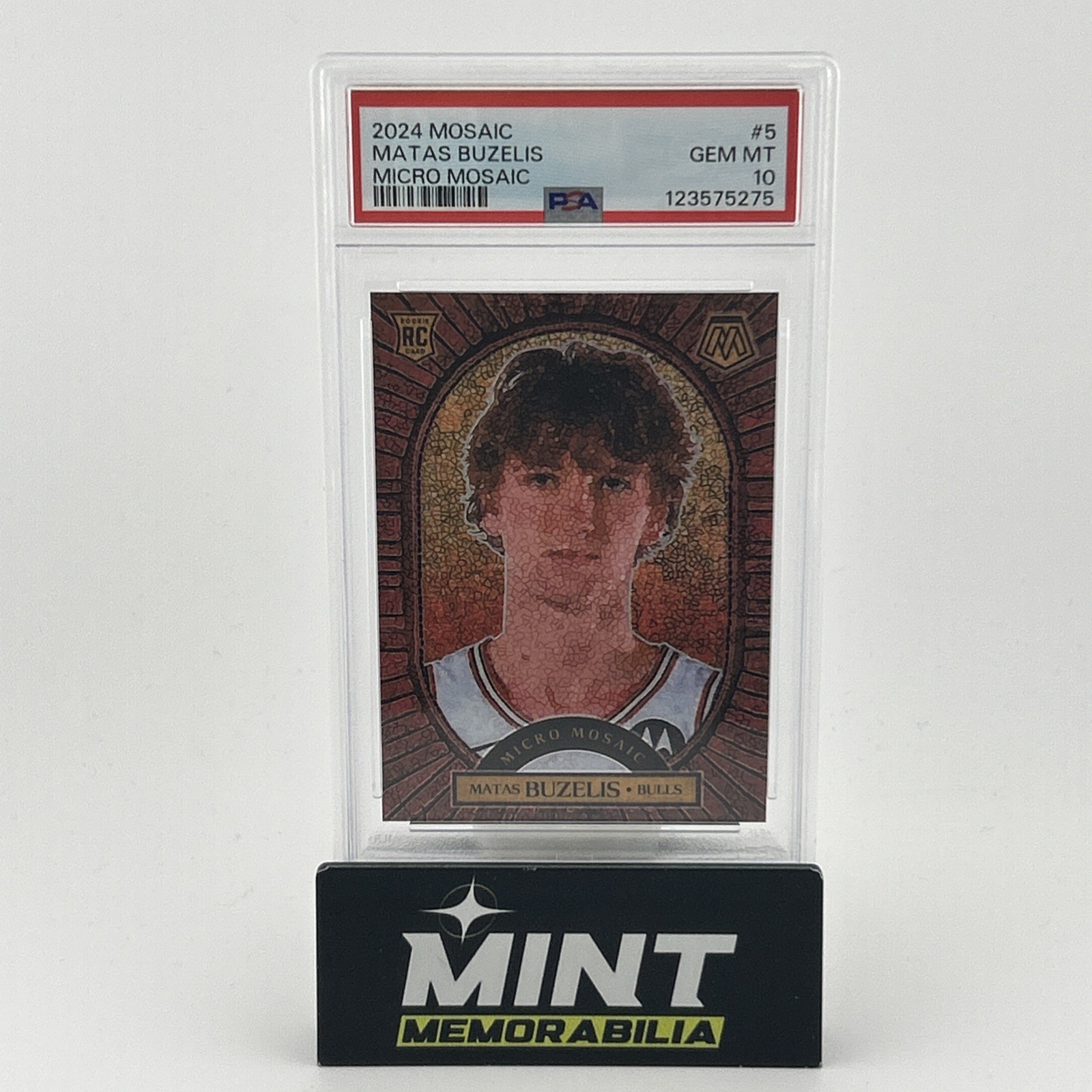 2024 Mosaic Matas Buzelis Micro Mosaic RC Gem MT 10