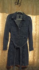 GAP denim waist tie dress Size 16