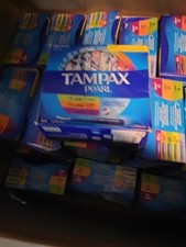Set of 6-34ct Boxes Tampax Tampons Trio Pack, Super/Super Plus/Ultra Absorbency
