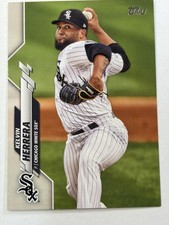 2020 Topps Kelvin Herrera #650 Chicago White Sox Baseball Card Pitcher EX Cond